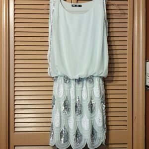 TNFC London Mint Green Evening Dress sz S